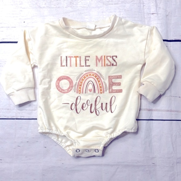 Brand new little miss one-derful shirt - Picture 1 of 6